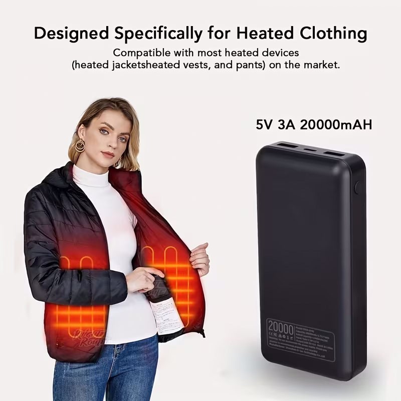 Повербанк ємністю 20000 мА·год (5V-3А / 9V-2A / 12V-1.5А) (Чорний)лі (чорний) Повербанк ємністю 20000 мА·год (5V-3А / 9V-2A / 12V-1.5А) (Чорний)лі (чорний)