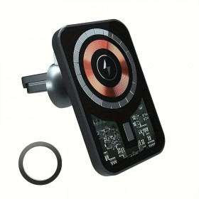 Автомобільна магнітна зарядка 15W